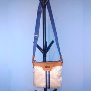 💙🤎🤍 NWOT Vintage Tommy Hilfiger Bucket Bag Coin Purse Glasses Holder Trio